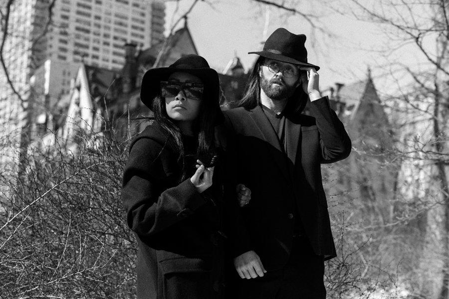 Yoko Ono and John Lennon.&nbsp; (Photo: <a href="http://www.isaacjamescreative.com/" target="_blank">Isaac James Creative</a>)