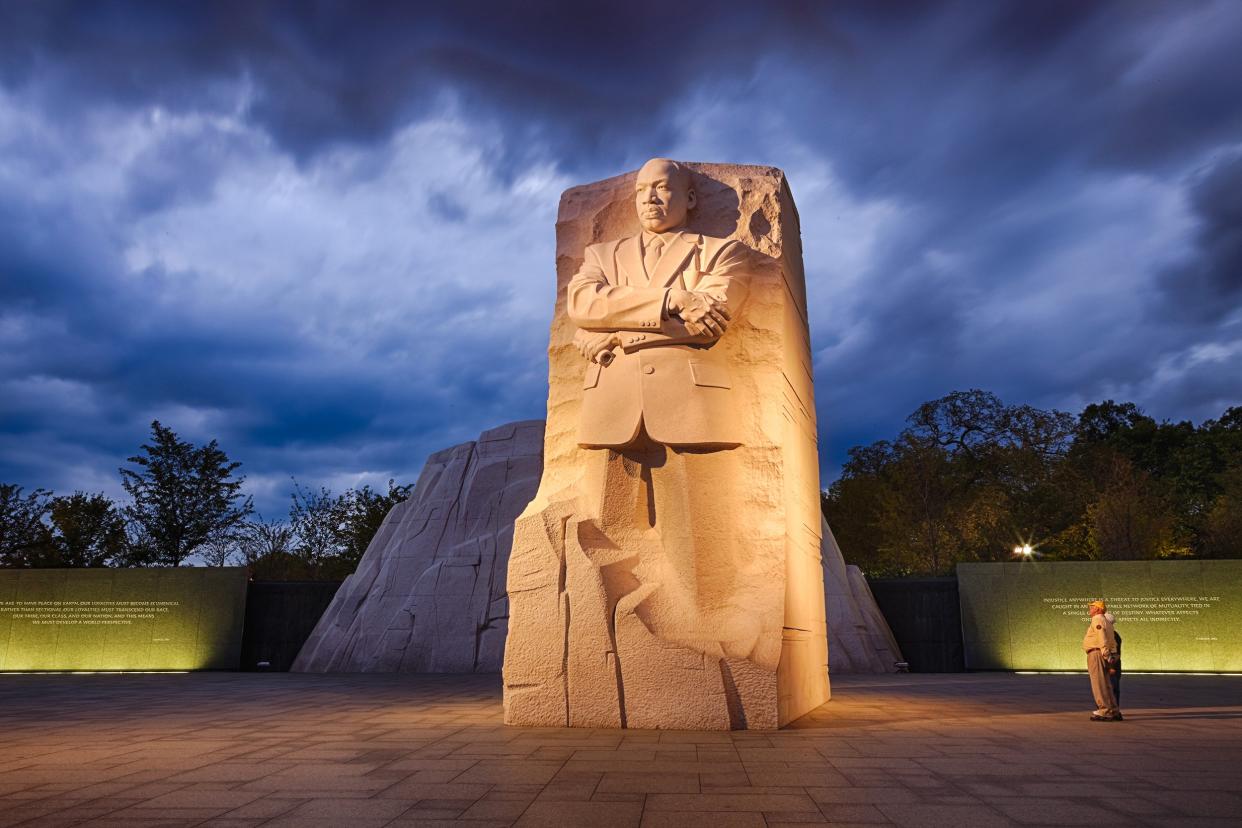 Memorial to Dr. Martin Luther King in Washington, DC