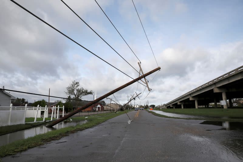 FILE PHOTO: Aftermath of Hurricane Ida in Louisiana