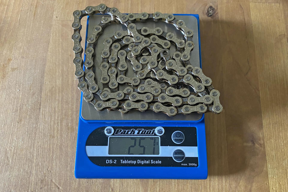 Campagnolo Ekar GT actual weights, affordable Campy gravel group, C13 chain uncut