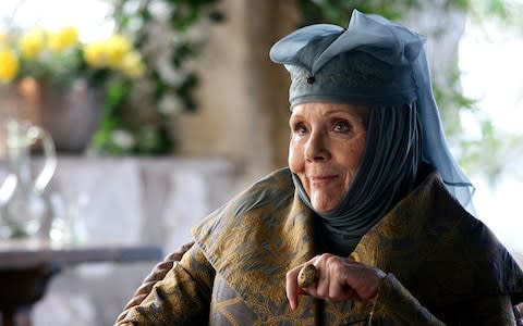 Diana Rigg as Olenna Tyrell