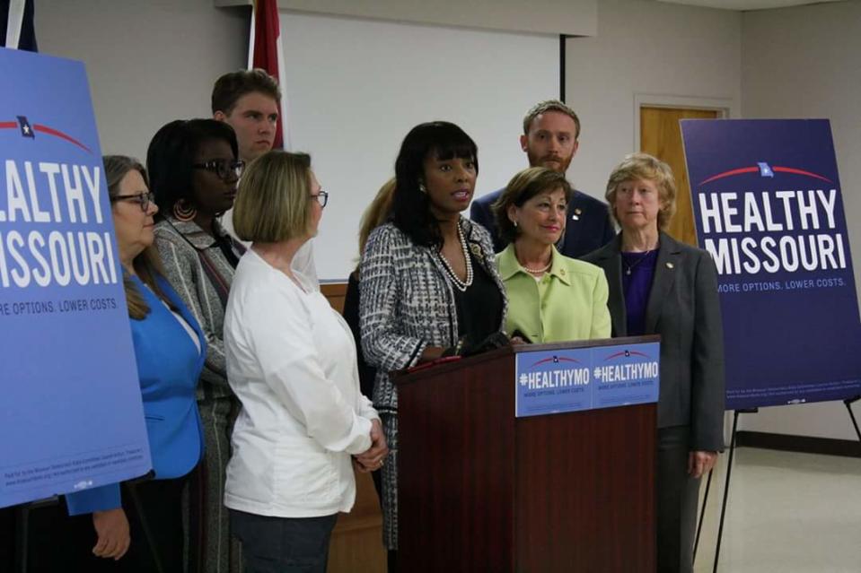 “She manages to stay true to why she decided to run in the first place,” activist Brittany Packnett says of Cora Walker, center. (Photo courtesy of Cora Faith Walker)