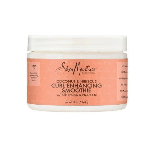 <p><strong>SheaMoisture</strong></p><p>amazon.com</p><p><strong>$7.55</strong></p><p><a href="https://www.amazon.com/dp/B07NQJWQYY?tag=syn-yahoo-20&ascsubtag=%5Bartid%7C10055.g.33834712%5Bsrc%7Cyahoo-us" rel="nofollow noopener" target="_blank" data-ylk="slk:Shop Now;elm:context_link;itc:0;sec:content-canvas" class="link ">Shop Now</a></p><p>If you have dense curls, look no further than SheaMoisture's custard curl cream. “<strong>It minimizes frizz, defines curls, and moisturizes, but doesn’t feel sticky or oily,</strong>” says GH's former consumer services and Seal manager. “A small amount goes along way which is a plus for curly product-dependent hair — if I were to use just one product it would be this one." Bonus: “It smells like a tropical smoothie,” she adds. <a href="https://www.goodhousekeeping.com/author/230358/Jacqueline-Saguin/" rel="nofollow noopener" target="_blank" data-ylk="slk:Jacqueline Saguin;elm:context_link;itc:0;sec:content-canvas" class="link ">Jacqueline Saguin</a>, GH Associate Editor of Products & Reviews, also attests to the wonders of this curl cream. "It has enhanced my waves and made it easy for me to embrace my natural hair texture!" </p><p>• <strong>Key Ingredients</strong>: Coconut fruit juice, coconut oil, avocado oil<br>• <strong>Size</strong>: 12 oz </p>