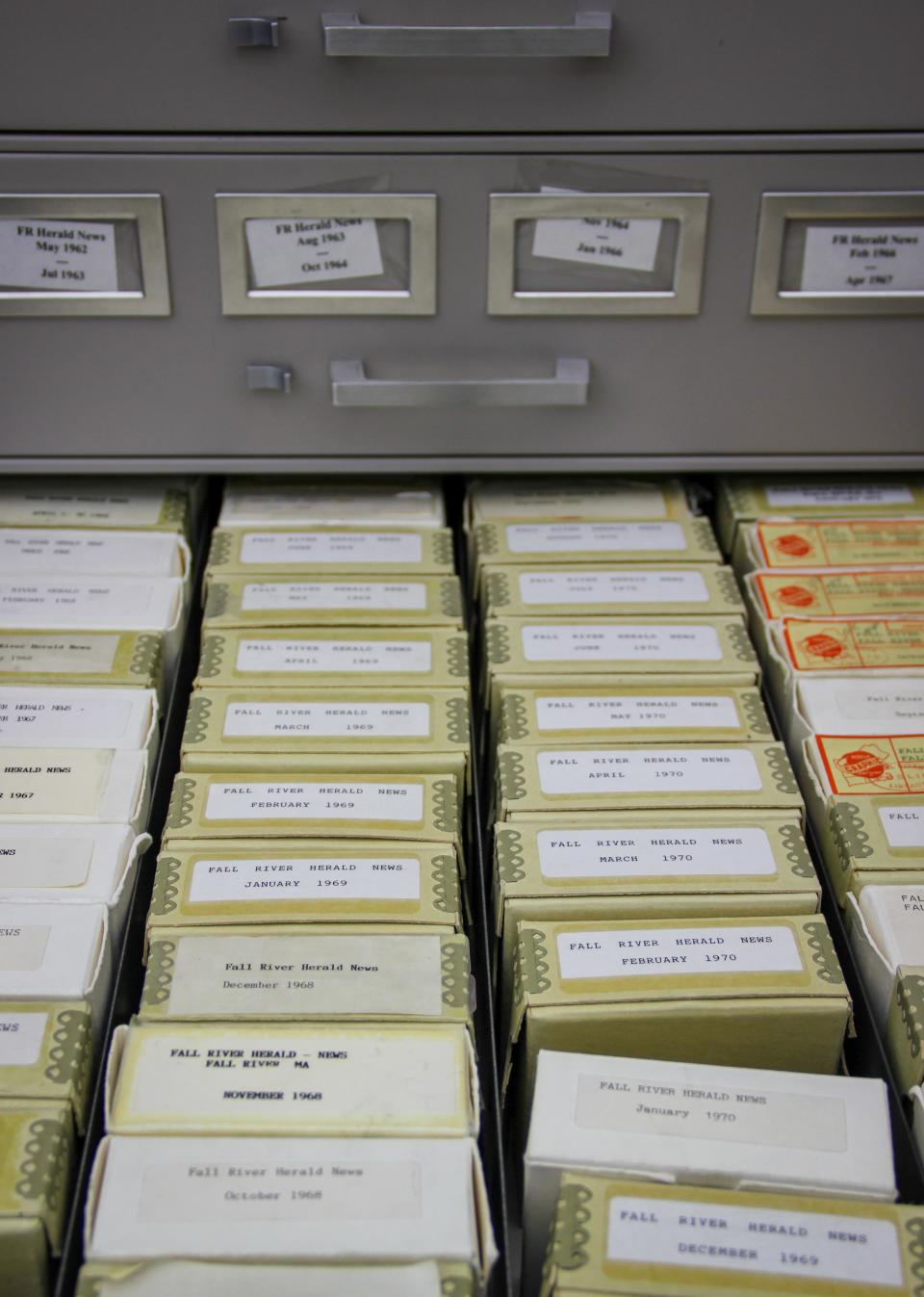 The Fall River Public Library has made significant headway in its effort to digitize decades worth of local newspapers on microfilm, including The Herald News until 1968.