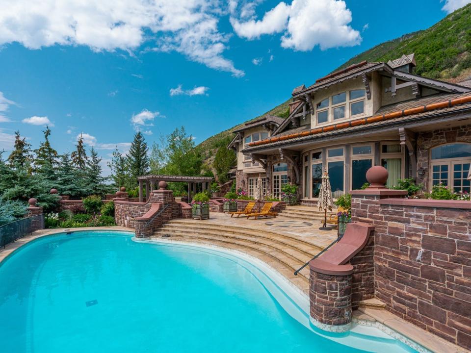 The Peak House on Red Mountain, nicknamed Billionaire Mountain, in Aspen, Colorado.