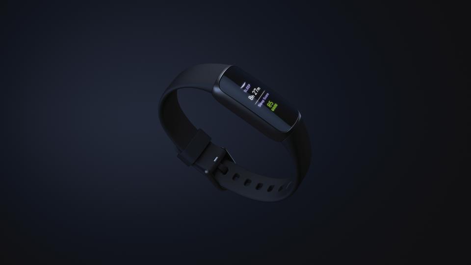 <p>Product laydown photo of Fitbit Luxe.</p>
