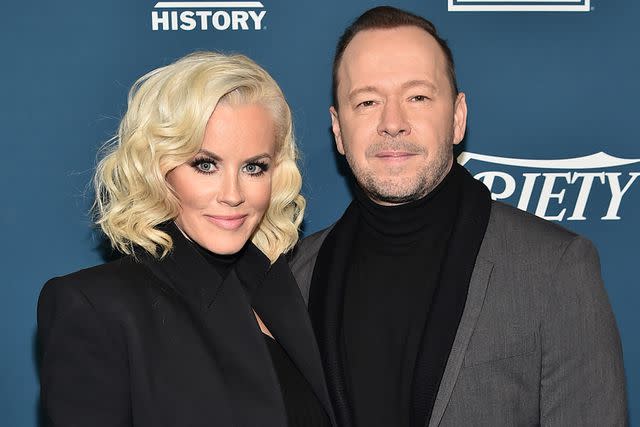Theo Wargo/Getty Jenny McCarthy and Donnie Wahlberg attend Variety's 3rd Annual Salute To Service at Cipriani 25 Broadway on November 06, 2019 in New York City.
