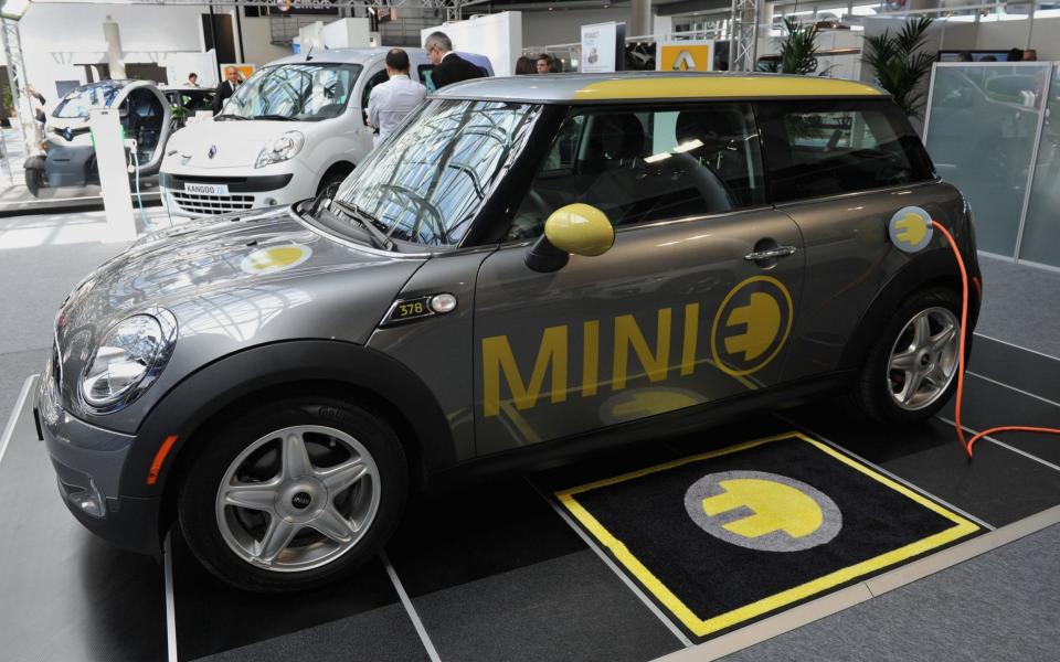 BMW's Mini E electric car will be built in the UK - EPA