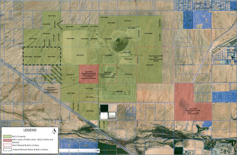 FIGURE 10: Cactus Land Ownership Map (Graphic: Business Wire)