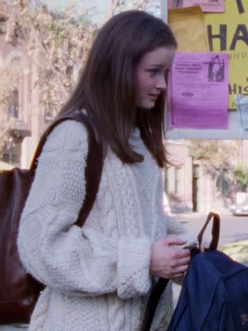 <p>The WB</p> Alexis Bledel as Rory Gilmore in Season 1 of 'Gilmore Girls'.