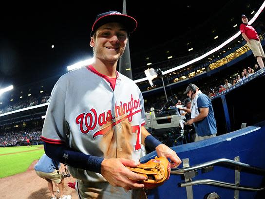 Rookie Trea Turner is a jack-of-all-trades for the Washington Nationals. (Getty Images)