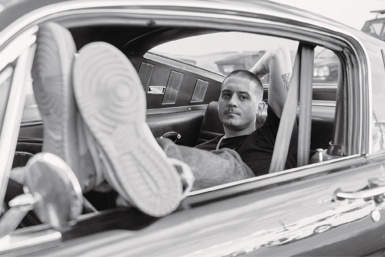 G-Eazy, shot at The Motoring Club in Los Angeles exclusively for FN. - Credit: Justin Bettman