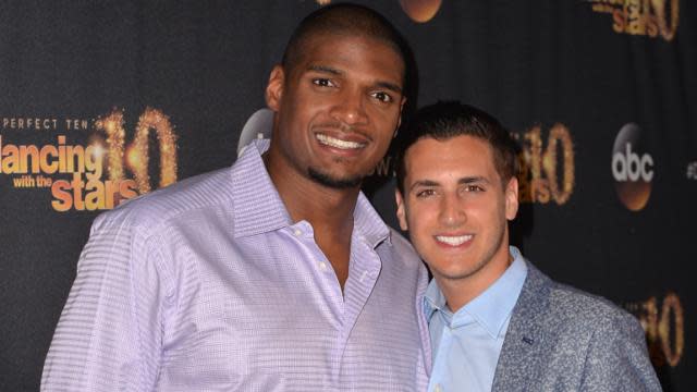 Michael Sam has broken up with fiance Vito Cammisano. The 25-year-old athlete called off his six-month engagement, a source confirms to ET. Other reports claim the couple have been "rocky for months." <strong> WATCH: Kids Explain What Gay Marriage is on <em>Jimmy Kimmel Live! </em></strong> The two started dating in 2011 when they were students at the University of Missouri, and famously shared a big kiss when Sam was drafted to the St. Louis Rams in 2014. Since their alleged breakup, Sam appears to have deleted all Instagram pics of his beau from his photo sharing account, while Cammisano still has a shot of himself and Sam as his Twitter profile pic. <strong> NEWS: Stars Celebrate Supreme Court Ruling on Gay Marriage </strong> Upon receiving the Arthur Ashe Courage Award at the 2014 ESPYS, Sam praised Cammisano for helping him come out to the world and his college football teammates. "Vito was really the person who showed me I had to do it," he told <em>OUT</em> magazine at the time. "I wanted us to be comfortable." Caitlyn Jenner will accept this year's Arthur Ashe Courage Award, and her son Brody Jenner couldn't be prouder. See what he told ET: