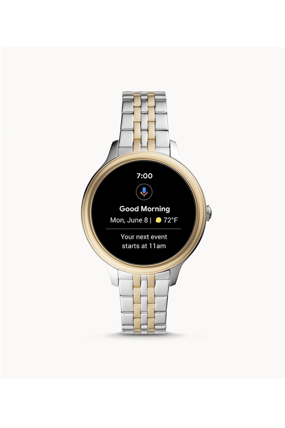 Gen 5E Smartwatch Two-Tone Stainless Steel