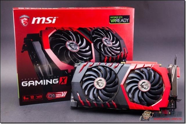 綻放赤色的龍族榮耀高CP值MSI GTX 1070 Gaming X 8G開箱效能測試