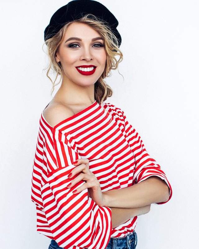 How To Style Berets + $29 Striped Tee You Need in Your Wardrobe