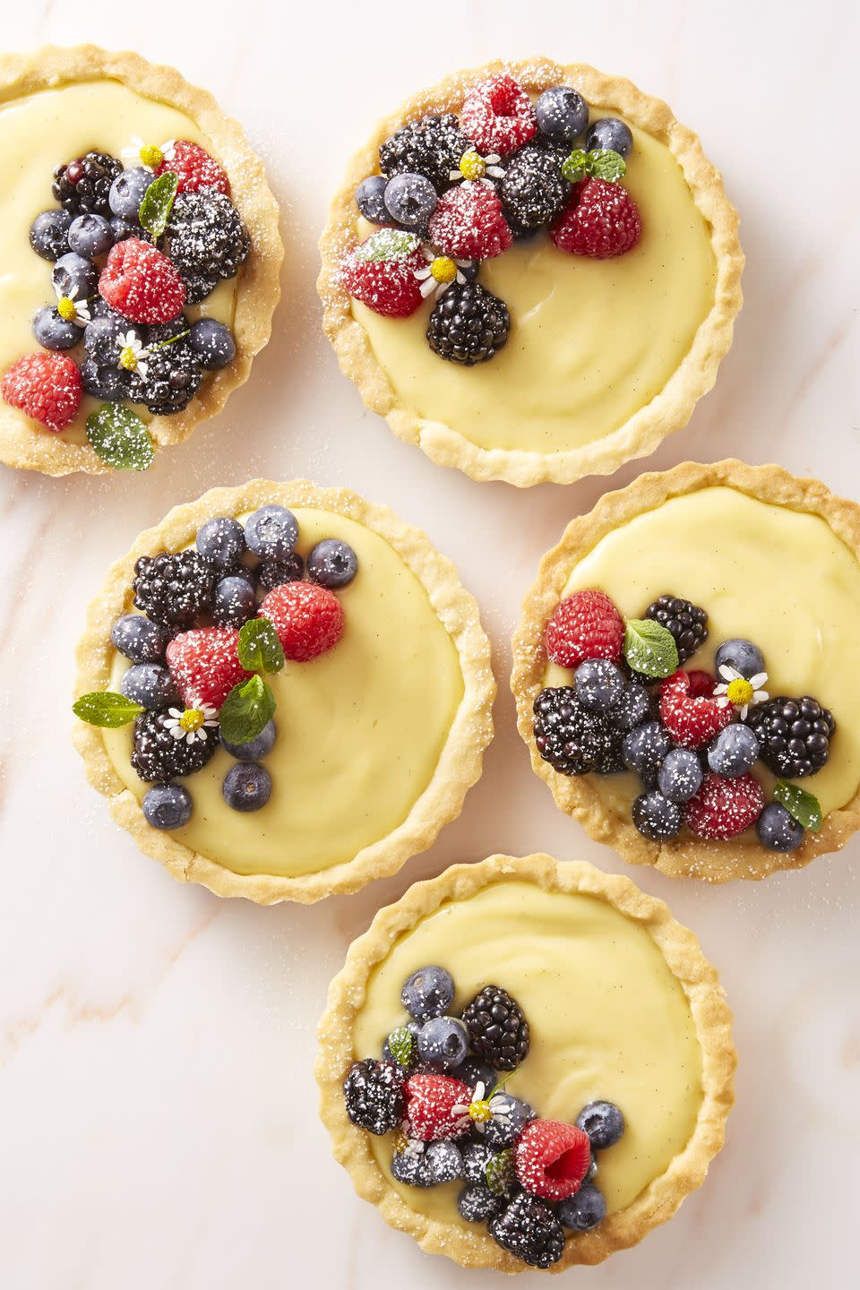 Very Berry Cream Tartlets