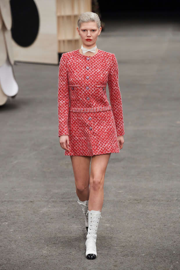 Chanel Does Mini Skirts the Haute Couture Way for Spring 2023