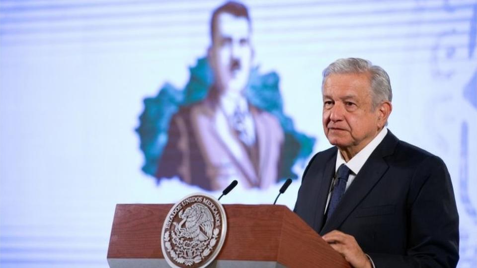 AMLO durante una conferencia de prensa el pasado 19 de octubre de 2020.