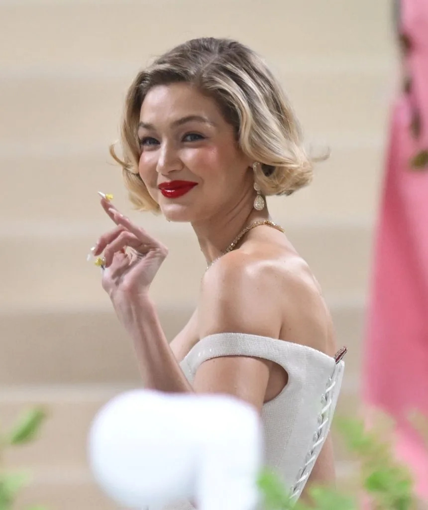 Gigi Hadid, in a file image