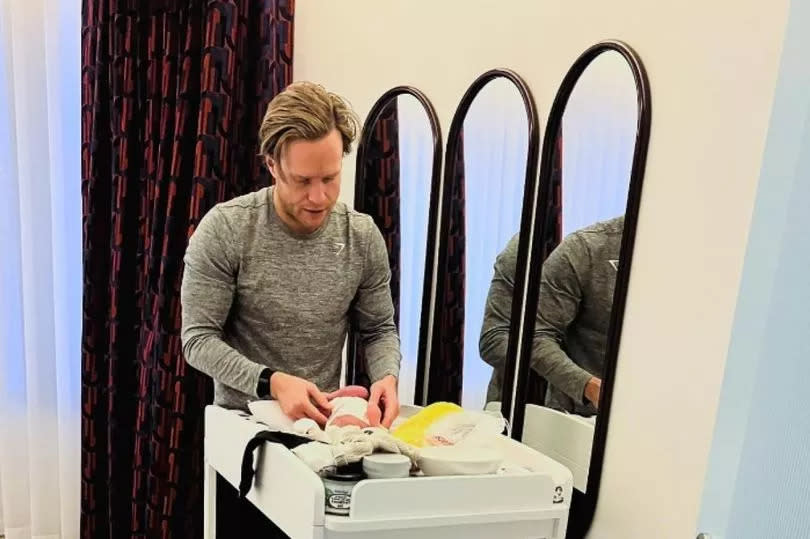 Olly has been kept busy between gigs -Credit:Olly Murs Instagram