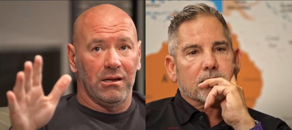 Dana White tells Grant Cardone he's 'stupid' about lavish spending — here’s how the 2 moguls differ on money