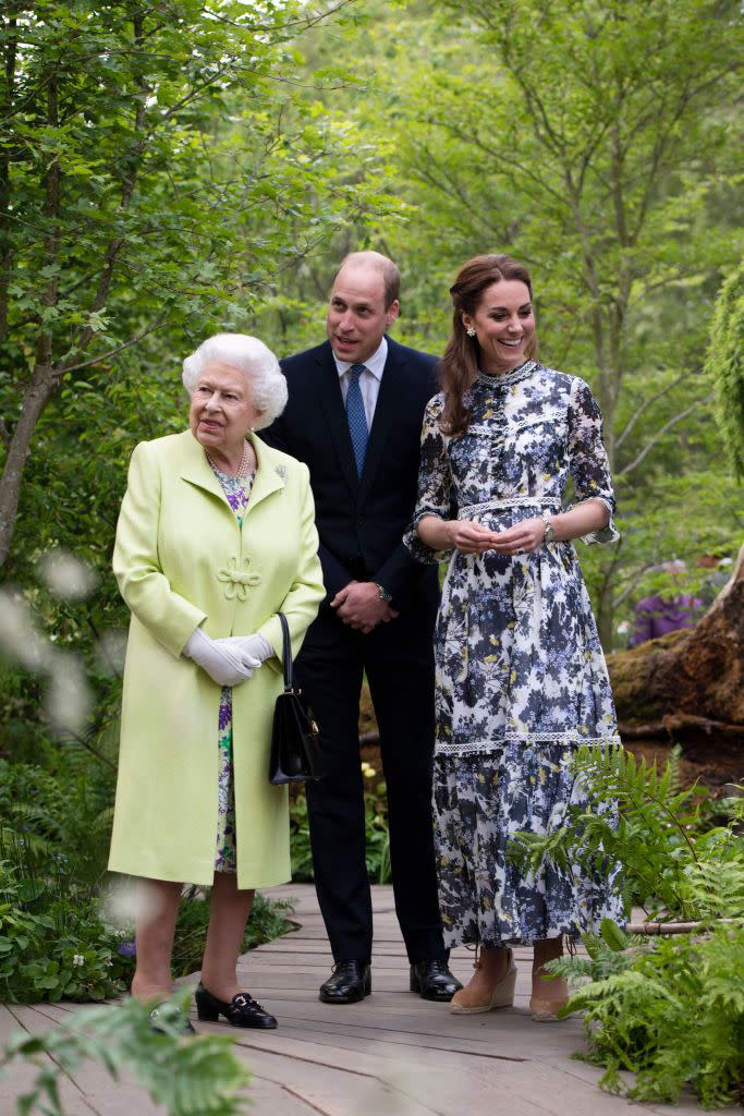 All the Photos of the Queen and Kate Middleton at the Chelsea Flower Show