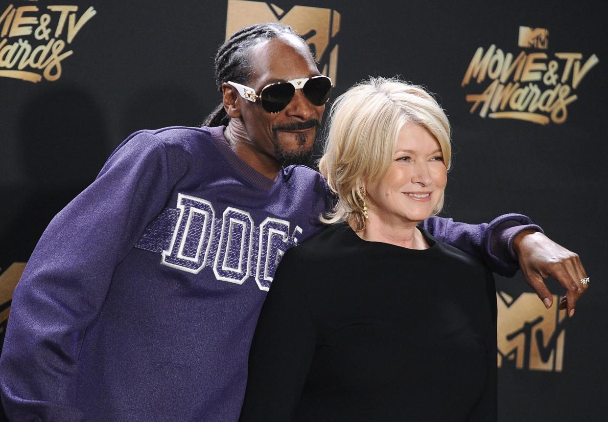 Martha and Snoop Dogg