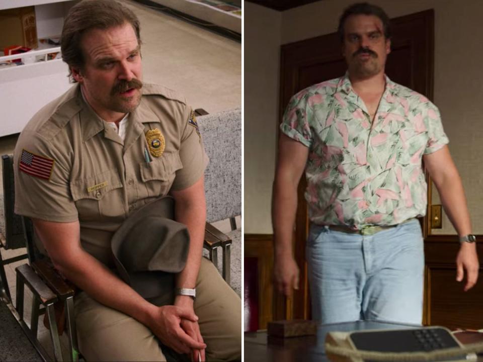 Jim Hopper in season three of "Stranger Things."