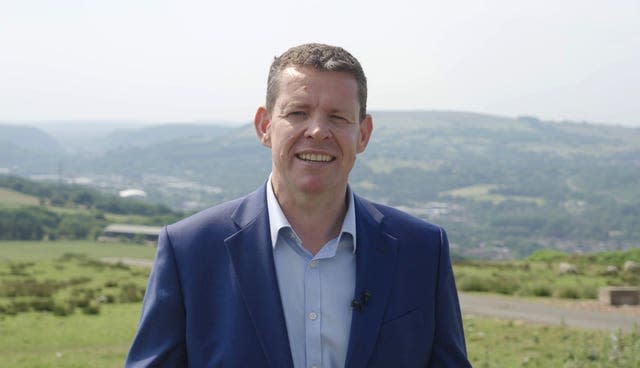 Plaid leader Rhun ap Iorwerth proposed the motion which was supported by the Senedd (Plaid Cymru/PA)