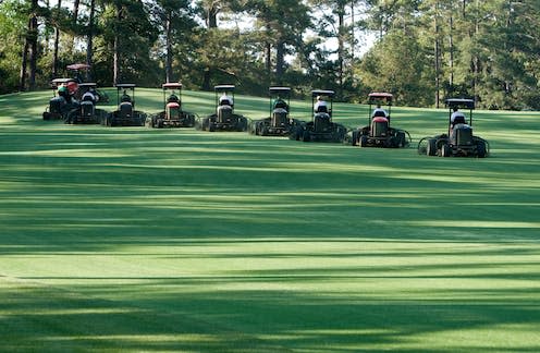 <span class="caption">Augusta, home of The Masters -- golf's first major championship of the year.</span> <span class="attribution"><a class="link " href="https://www.shutterstock.com/image-photo/augusta-georgia-united-states-april-2010-1300569937" rel="nofollow noopener" target="_blank" data-ylk="slk:Slusing/Shutterstock;elm:context_link;itc:0;sec:content-canvas">Slusing/Shutterstock</a></span>