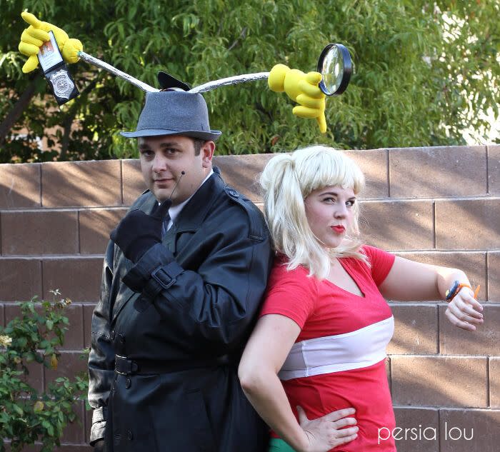 DIY Inspector Gadget and Penny Costume