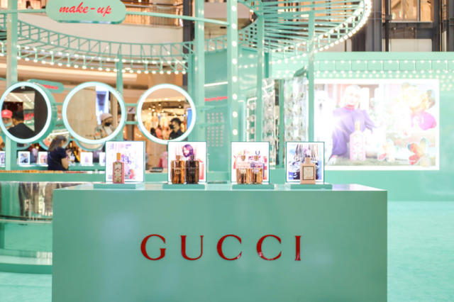 BUROxGucciBeauty: Exploring the festive collection at the Gucci Beauty  store in KLCC