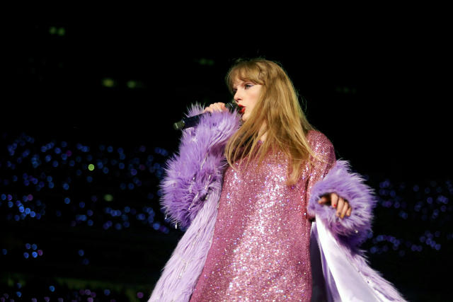 My Taylor Swift Eras Tour Outfit: Pink Sequin Dress