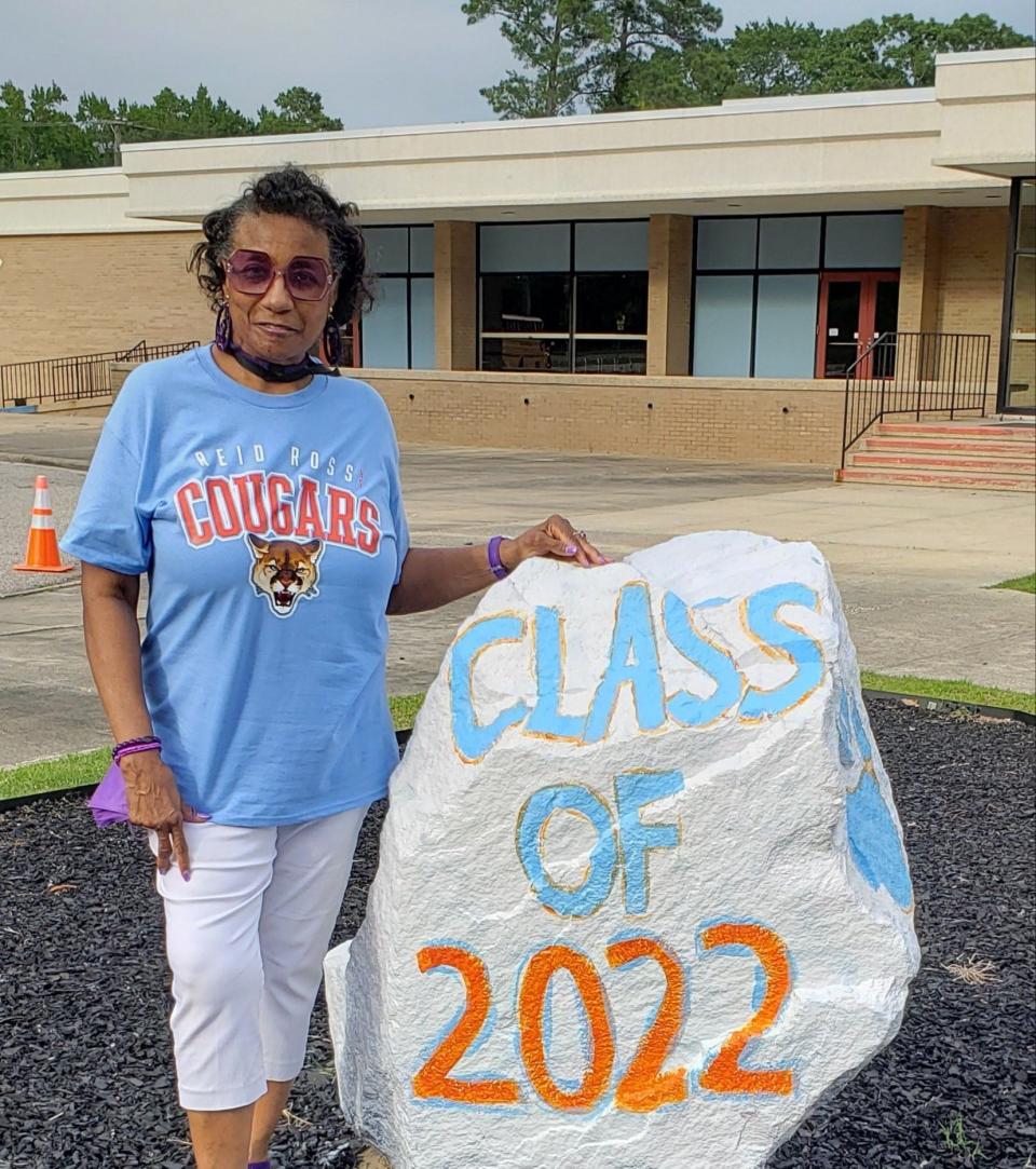 Angela Reid, who graduated Reid Ross High School in 1972, plans to attend the all-classes reunion on July 21-24, 2023. The school is located on Ramsey Street in Fayetteville, NC.