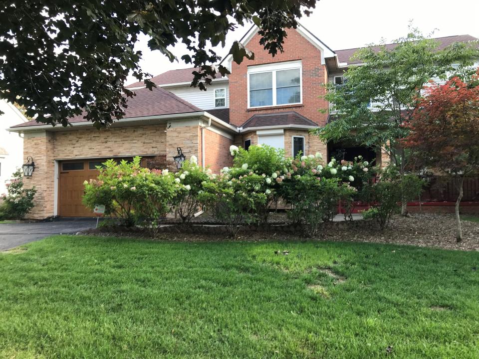 This photo shows the house in Commerce Township of retired Detroit Lions star Lem Barney, where neither he nor his wife,  Jacqueline Barney, are living. Both are in nursing centers, guardianship lawyers said at a hearing in Pontiac on Sept. 26, 2023.