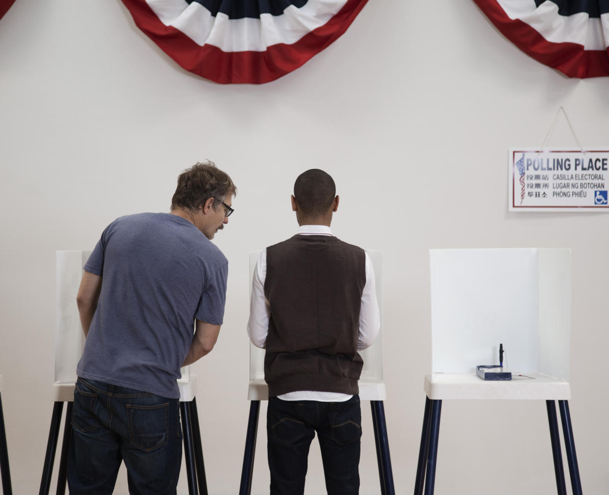 About one-quarter of Democratic and Democratic-leaning voters say they're planning to choose a more electable candidate over their preferred option in next year's primary, a survey finds. (Photo: Hill Street Studios via Getty Images)