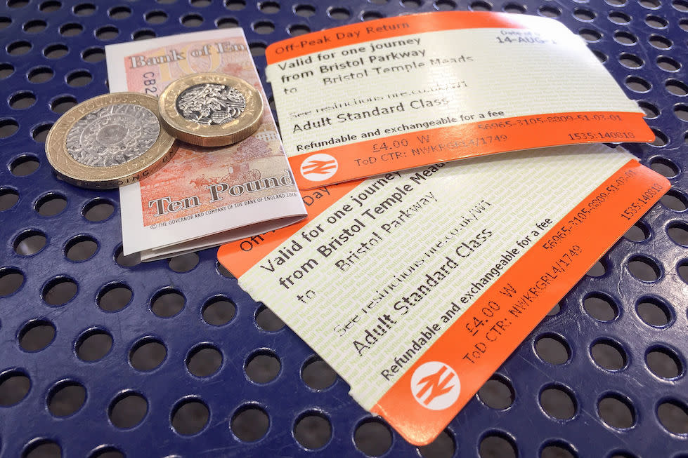 Rail fares have increased by an average of 3.1% amid punctuality at a 13-year low (Picture: PA)