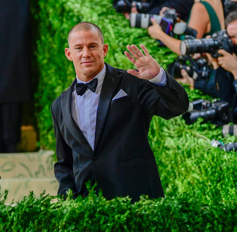 Channing Tatum attends The 2021 Met Gala Celebrating In America: A Lexicon Of Fashion on September 13, 2021 in New York City