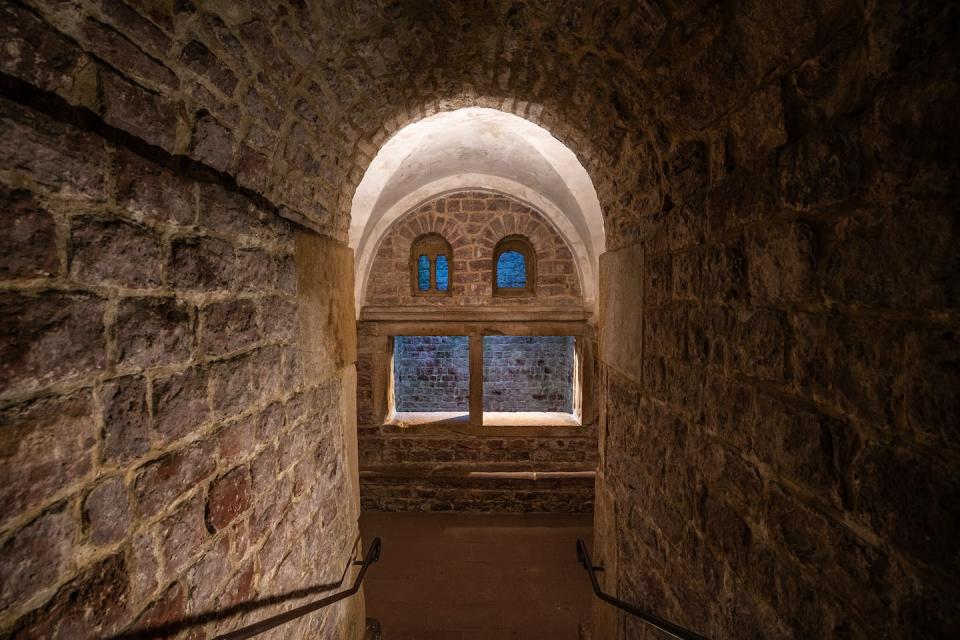 A medieval mikveh, a bath used for ritual immersion in Judaism, in Speyer, Germany. <a href="https://www.gettyimages.com/detail/photo/ancient-mikvah-a-jewish-ritual-bath-in-speyer-royalty-free-image/1283727309?phrase=mikvah&adppopup=true" rel="nofollow noopener" target="_blank" data-ylk="slk:Rudolf Ernst/iStock via Getty Images Plus;elm:context_link;itc:0;sec:content-canvas" class="link ">Rudolf Ernst/iStock via Getty Images Plus</a>