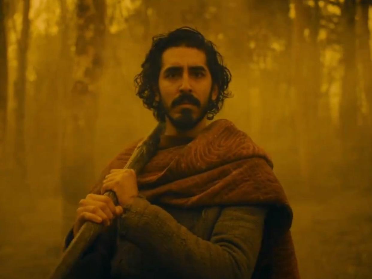 Dev Patel as Sir Gawain in The Green Knight (A24)