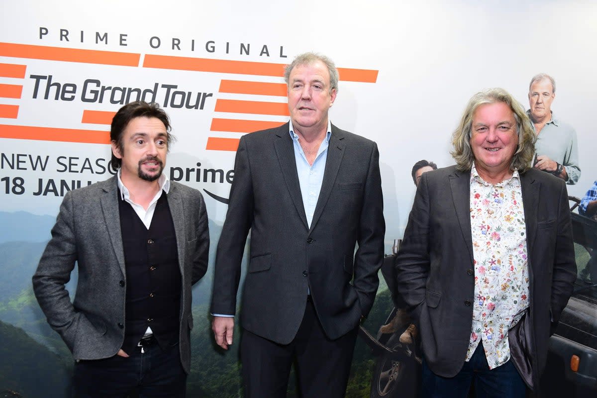 (From left) Richard Hammond, Jeremy Clarkson and James May (PA Archive)