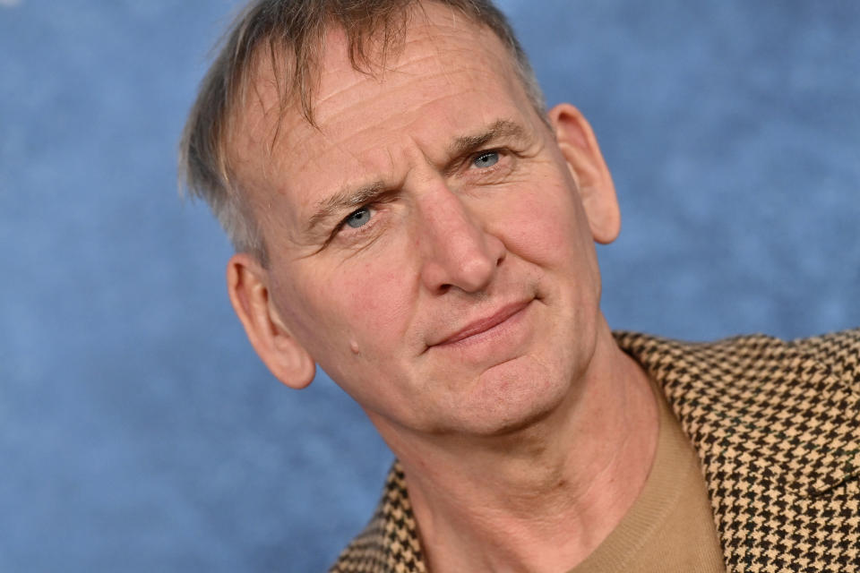 LOS ANGELES, CALIFORNIA - JANUARY 09: Christopher Eccleston attends the Los Angeles Premiere of Warner Bros.' 