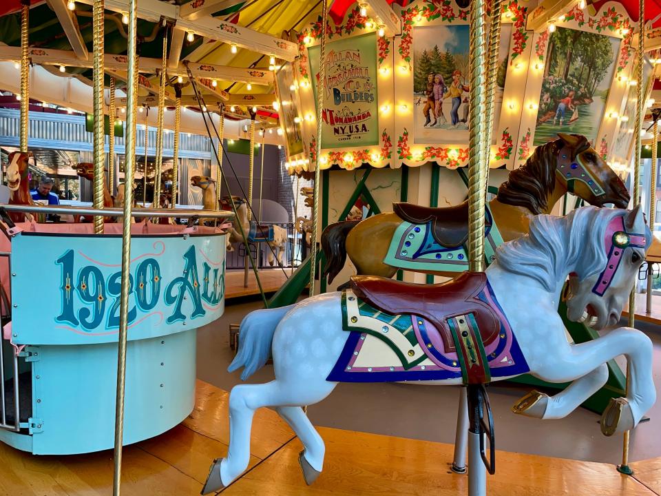 The Strong’s 1920s carousel is strong going … strong!