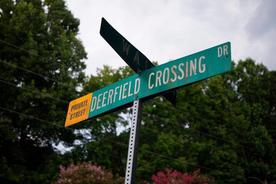 Residents of Wellington Mobile Home Park in Wake Forest, N.C., also known as Deerfield Crossing, are at risk of being displaced if the owner, former Wake Forest Mayor George Mackie Jr., sells the land to developers.