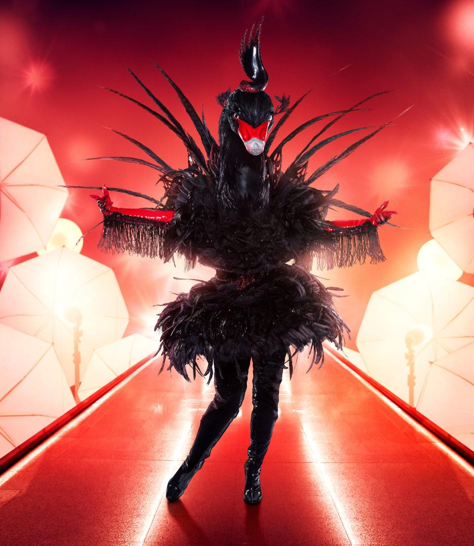 black swan masked singer