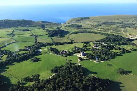 From its burnt out castle to the stunning coastline, the Lulworth Estate has plenty for families to explore - Credit: Matt Pinner, Lulworth Estate