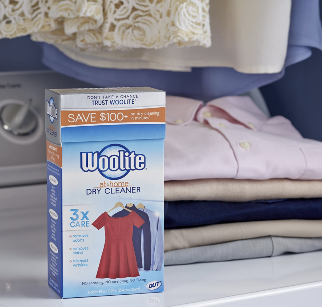 At home dry cleaning alternative: These $9 dryer sheets are my secret