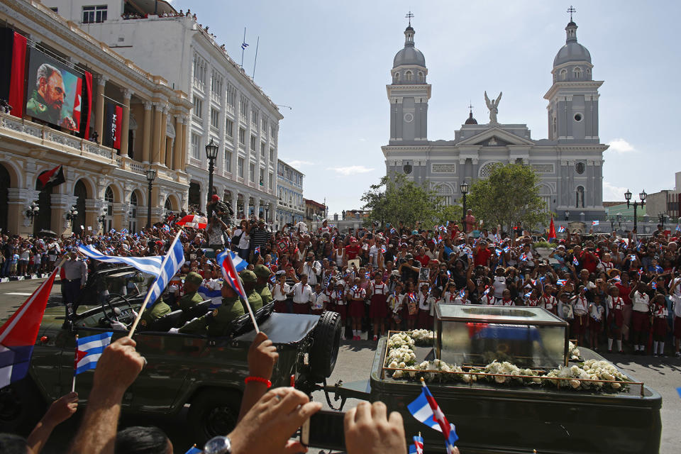 Fidel Castro laid to rest