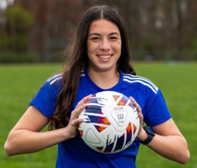 Angelina Mangano of Brandywine girls soccer is the Delaware Online Athlete of the Week for Week 6 of the spring season.